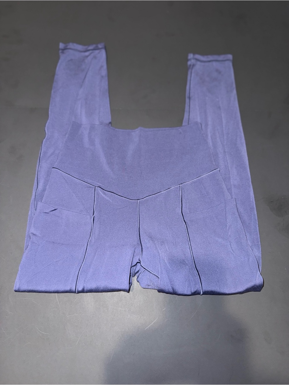 aerie Lavender High-Waist Leggings with Front Panel Pockets